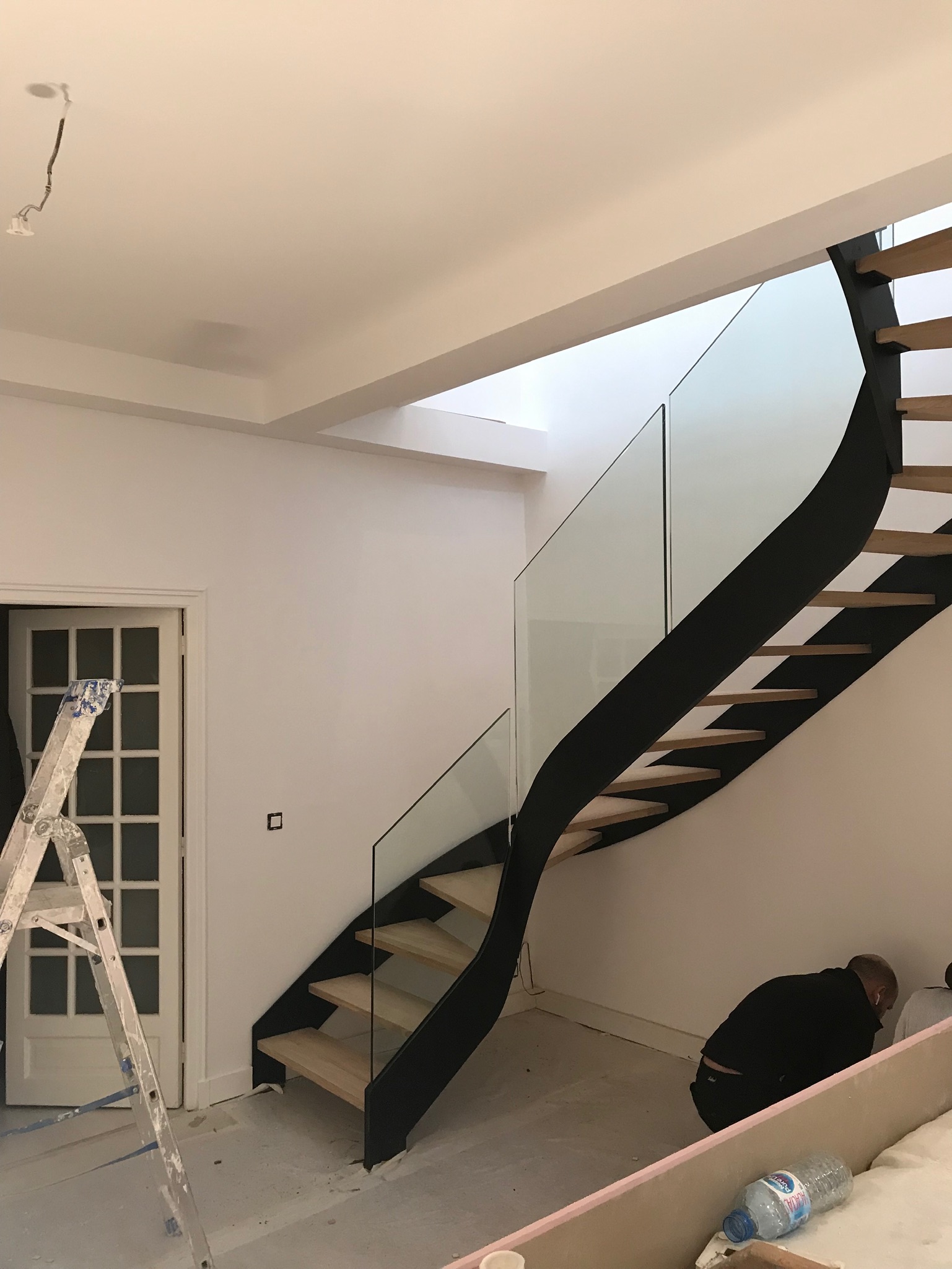 Escalier acier bois sur mesure à Toulon