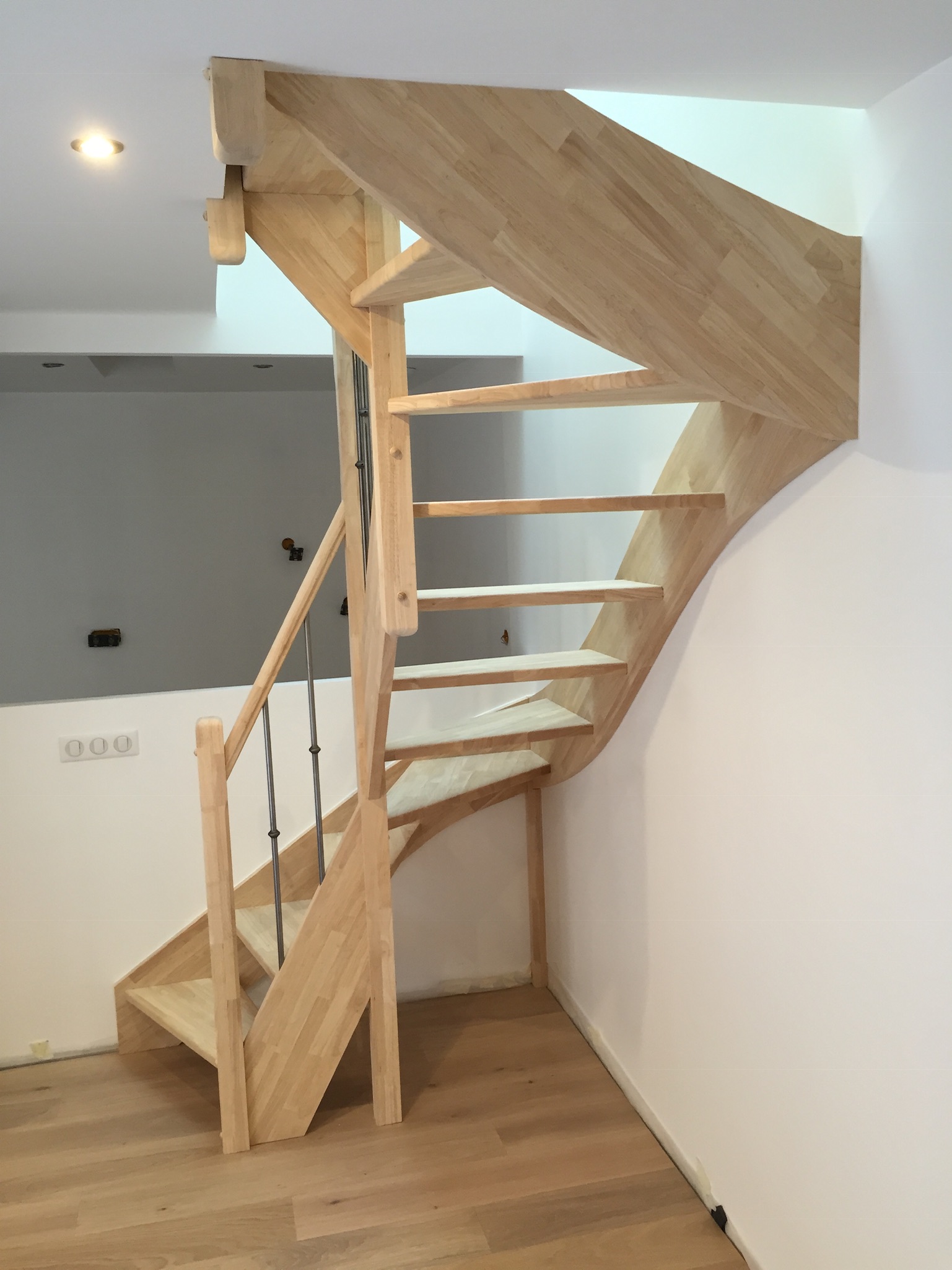 Escalier bois sur mesure à Toulon